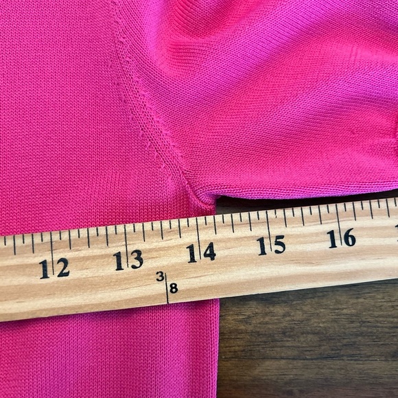 NWT Pinko Fuchsia Pink Fit and Flare Ponza Dress Size Large - Picture 8 of 8